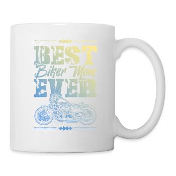 Maman motard - Mug blanc - blanc - Droite