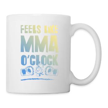 Mma Arts académiques mixtes - Mug blanc - blanc - Droite