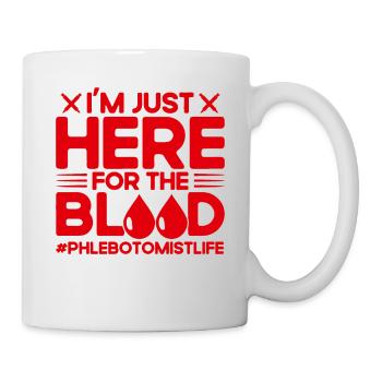 Phlebotomist Blood Sampling Phlebotomy Laboratory Geschen - Mug - white - Right