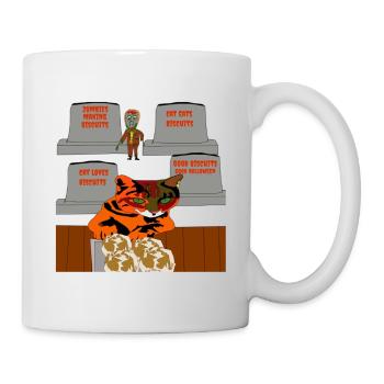 Kitty Time To Make Biscuits Christmas - Mug - white - Right