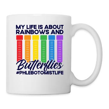Blood Sampling Phlebotomist Phlebotomy Gift - Mug - white - Right