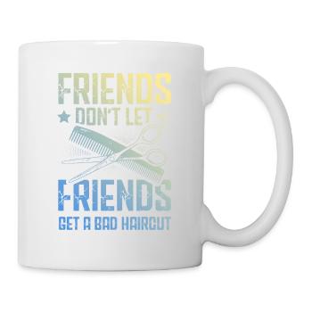 Barber Freunde - Tasse - Weiß - Rechts