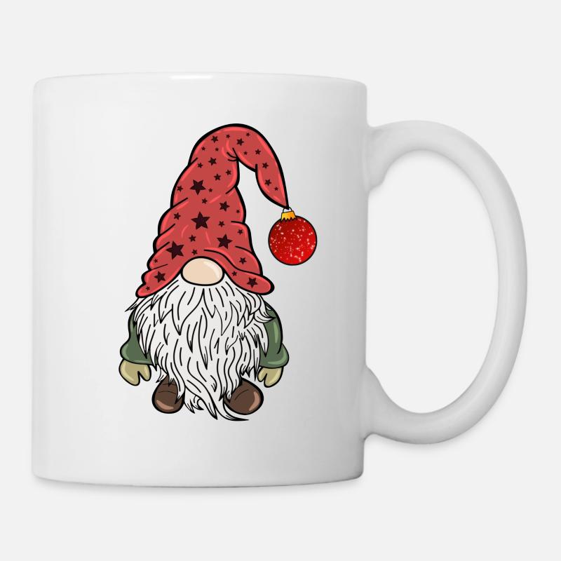 Elfes de Noël Gnom de Noël - Mug blanc - blanc