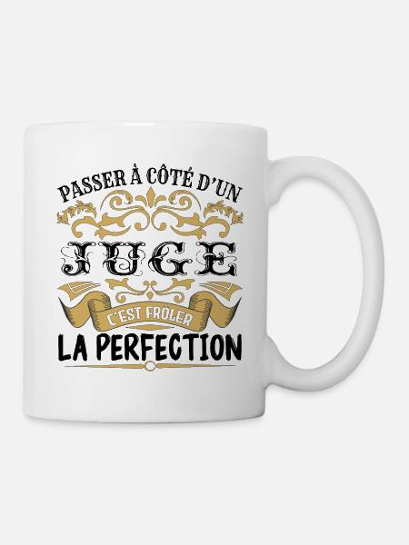 Juge | le Meilleur cadeau Juge - Mug blanc - blanc