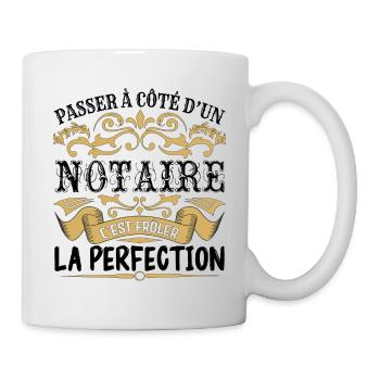 Notaire | le Meilleur cadeau Notaire - Mug blanc - blanc - Droite