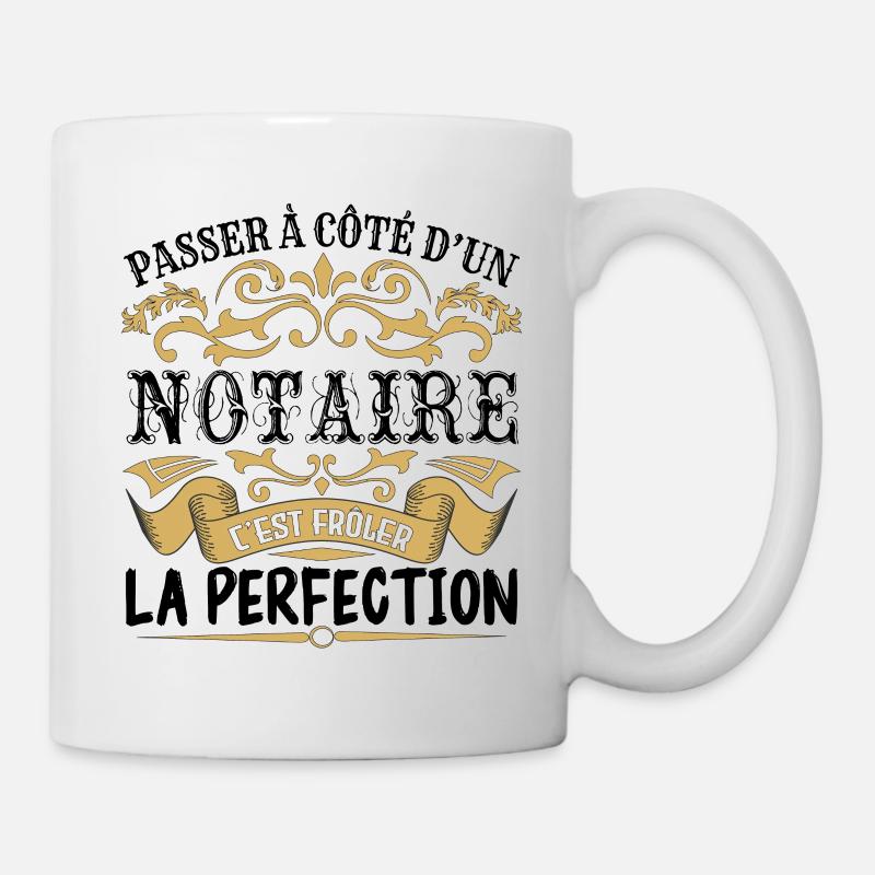 Notaire | le Meilleur cadeau Notaire - Mug blanc - blanc