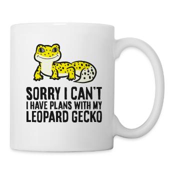 Ich kann leider nicht, ich habe Pläne mit meinen - Tasse - Weiß - Rechts