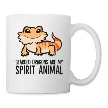 Bearded Dragons Are My Spirit Animal Bearded - Mug - white - Right
