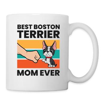 Meilleure maman Boston Terrier jamais drôle - Mug blanc - blanc - Droite