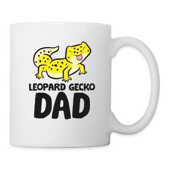 Gecko léopard Papa Lézard Reptile Gecko léopard - Mug blanc - blanc - Droite