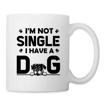 I'm not single - I have a Rottweiler - Mug - white - Right