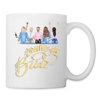 Bride bride wedding stag party bridesmaid party stag party - Mug - white - Right