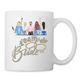 Bride bride wedding stag party bridesmaid party stag party - Mug - white - Right