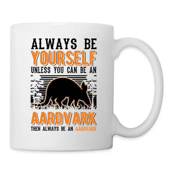 Soyez toujours vous-même Aardvark Erdferkel - Mug blanc - blanc - Droite