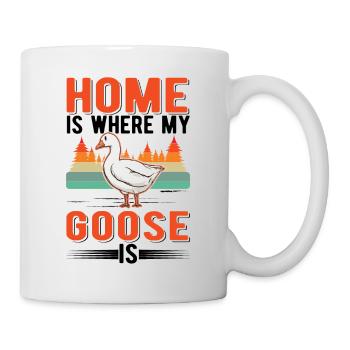 Home is where my Goose is Geese Goose Goose - Mug - white - Right