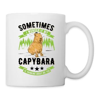 Capybara Wasserschwein Capibara - Mug - white - Right