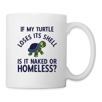 Schildkröten - Tasse - Weiß - Rechts