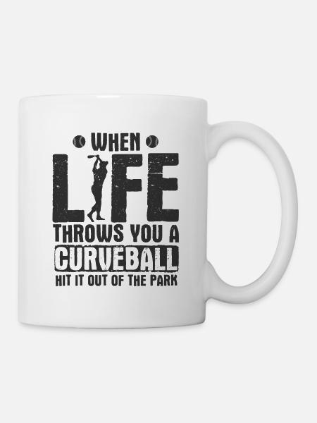 Baseball - Tasse - Weiß