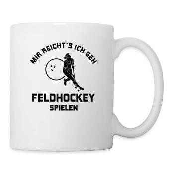 I've had enough to play field hockey Gift - Mug - white - Right