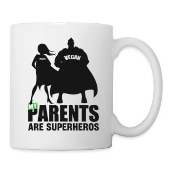 My Parents Are Superheroes - Mug - white - Right