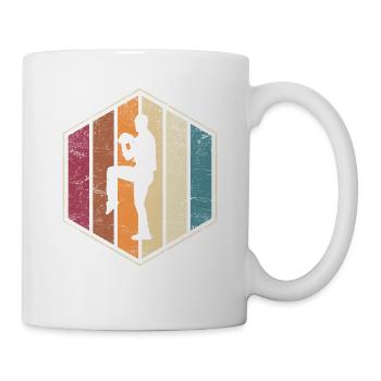 Lanceur de baseball Lanceur Closer Relief Softball L - Mug blanc - blanc - Droite