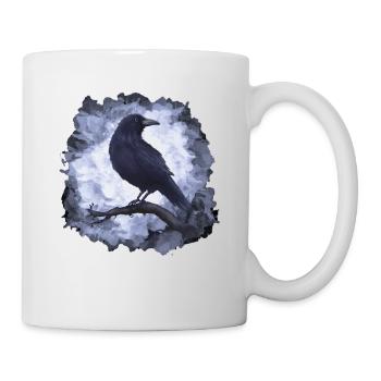 Corbeau Corbeau Goth - Mug blanc - blanc - Droite