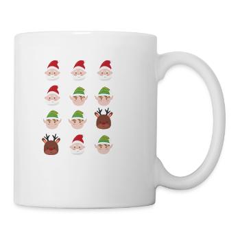 Christmas Order of Operations Xmas Math Teacher Ch - Mug - white - Right