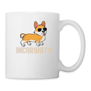 Funny Incorgnito Welsh Corgi Owner Dog Lover Corgi - Mug - white - Right