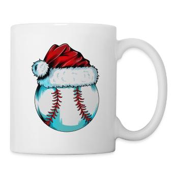 Baseball Player X-Mas Outfit Baseball Player Baseball - Mug - white - Right