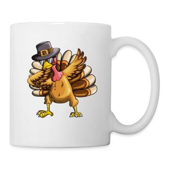 Holiday Thanksgiving Dab Dabbing Kids Costume - Mug - white - Right