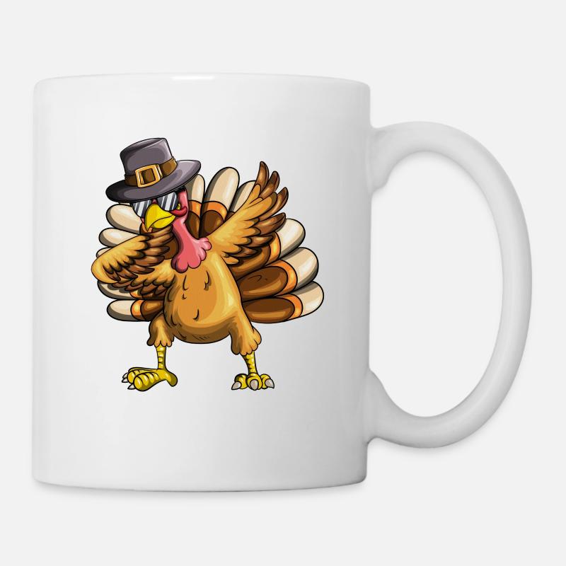 Feiertag Erntedankfest Dab Dabbing Kinder Kostüm - Tasse - Weiß