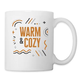 Halloween Theme Warm And Cozy Coffee Lover Mug - Mug - white - Right