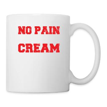 No Pain No Ice Cream Funny Gym Saying Workout Card - Mug - white - Right