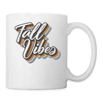 Halloween Theme Fall Vibes Coffee Lover Mug Gift, - Mug - white - Right