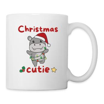 Hippo Christmas Horses Christmas Cutie - Mug - white - Right
