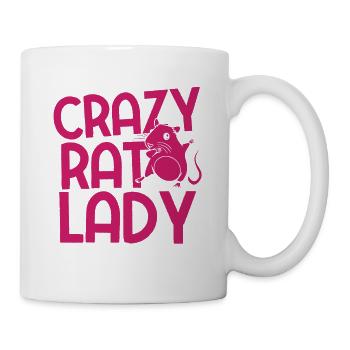 Nagetier Maus Ratte - Tasse - Weiß - Rechts