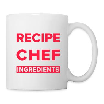Chef Quote Gift Funny Chef - Mug - white - Right
