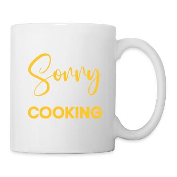 Küchenchef Spruch Geschenk Lustig Koch - Tasse - Weiß - Rechts