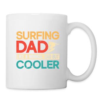 Surfing Sport Beach Surfboard Ocean Sunshine Surf - Tasse - Weiß - Rechts