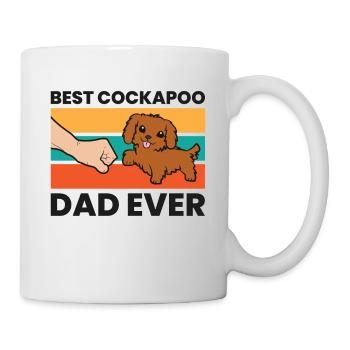 Bester Kakadu-Dad aller Zeiten Lustiger - Tasse - Weiß - Rechts