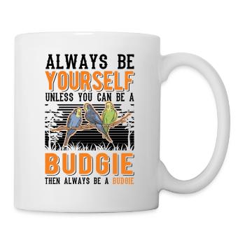Toujours être toi-même Perruche perruche - Mug blanc - blanc - Droite