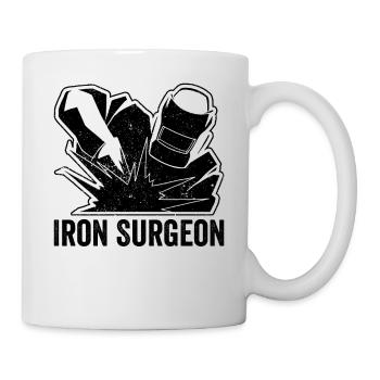 Iron Surgeon Welder Welding - Mug - white - Right