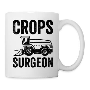 Crops Surgeon Farmer Agriculture - Mug - white - Right