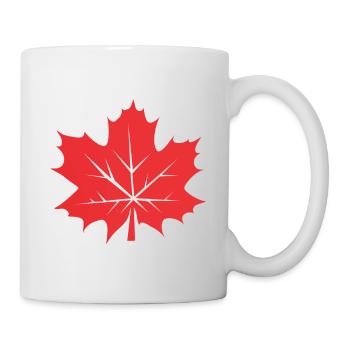 Leaf Maple Leaf Canada Tree - Mug - white - Right