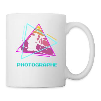 Retro Photographe Photographie Photographier - Mug blanc - blanc - Droite