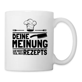 Kochen Chefkoch Hobbykoch Koch - Tasse - Weiß - Rechts