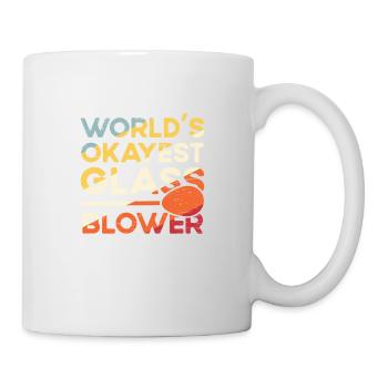 Glassblowing The best glass in the world - Mug - white - Right