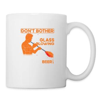 Funny glassblower glassblower - Mug - white - Right