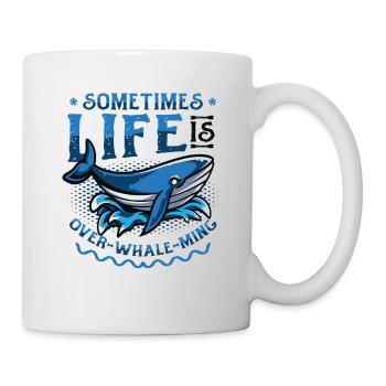 Manchmal Ist Das Leben Zu Schön, Um Wahr Zu Sein - Tasse - Weiß - Rechts