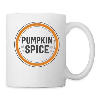 Halloween Theme Cute Pumpkin Spice Coffee Lover - Mug - white - Right